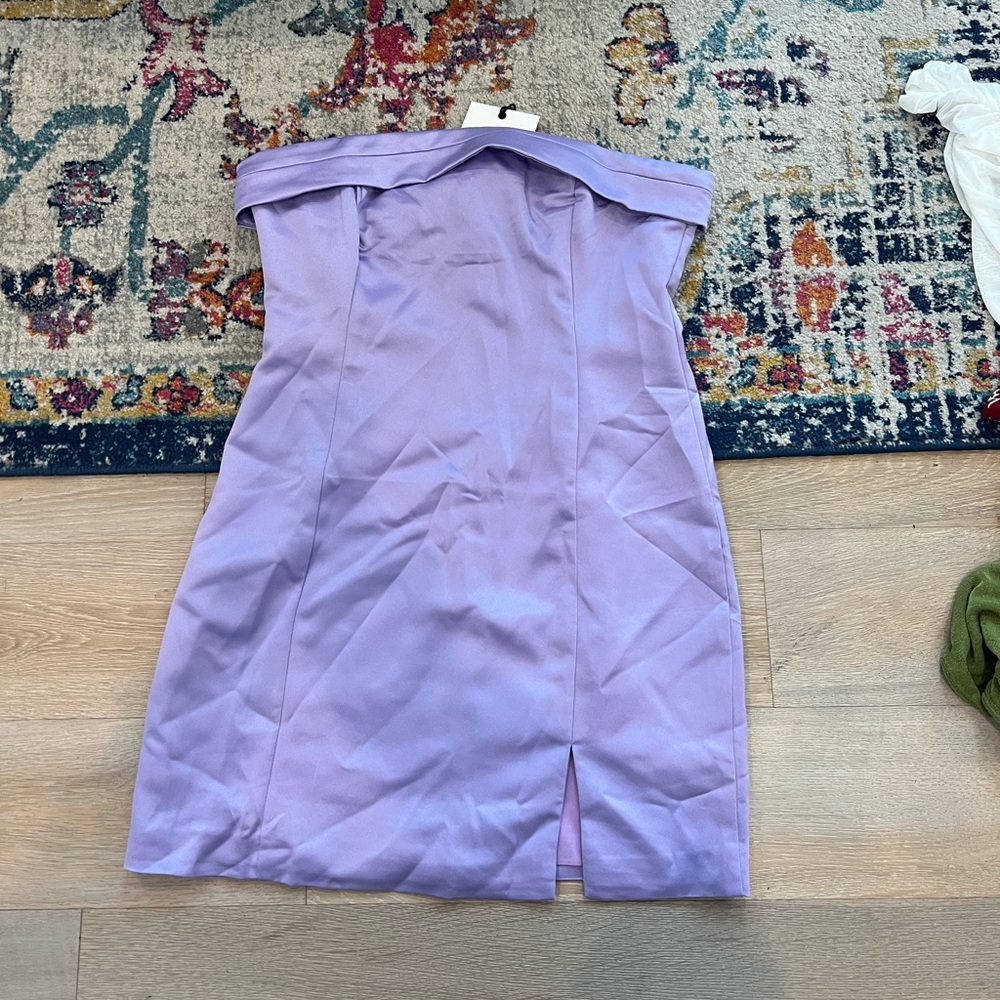 Mini lavender dress